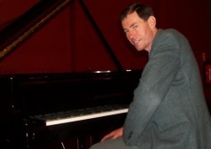Andrew Leach at the piano